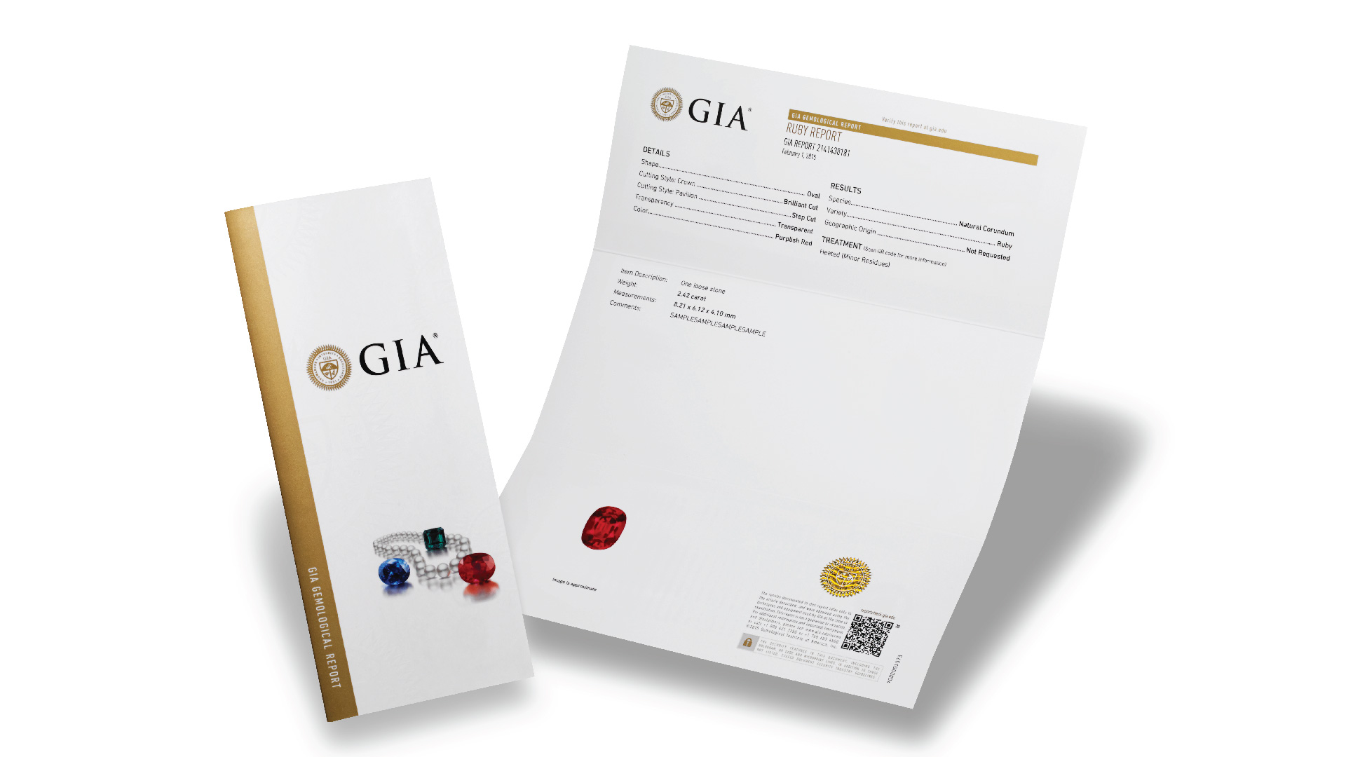 Colored Gemstone and Pearl Reports GIA Diamond Grading Reports