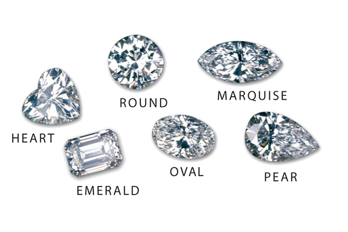 Fancy shape diamonds