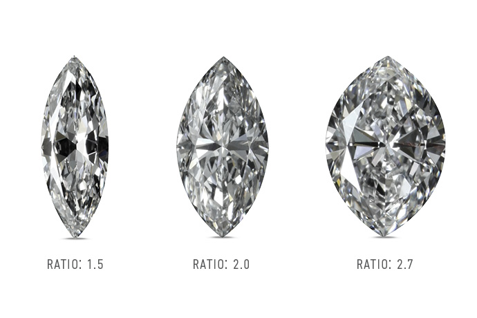 Marquise diamonds