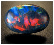 Opal gemstone