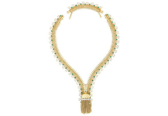 Van Cleef & Arpels - Van Cleef & Arpels Zip Luck Bow necklace from