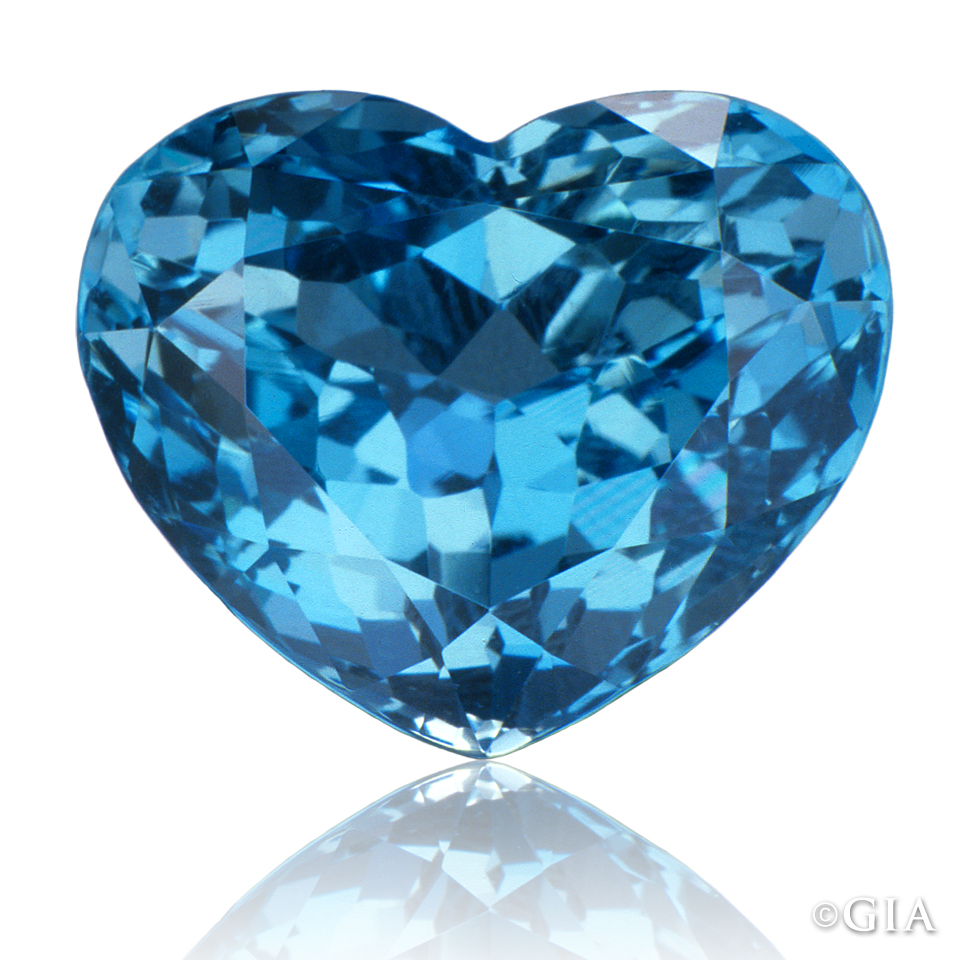 Colored Heart Cut Gems