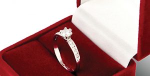 stone engagement ring box