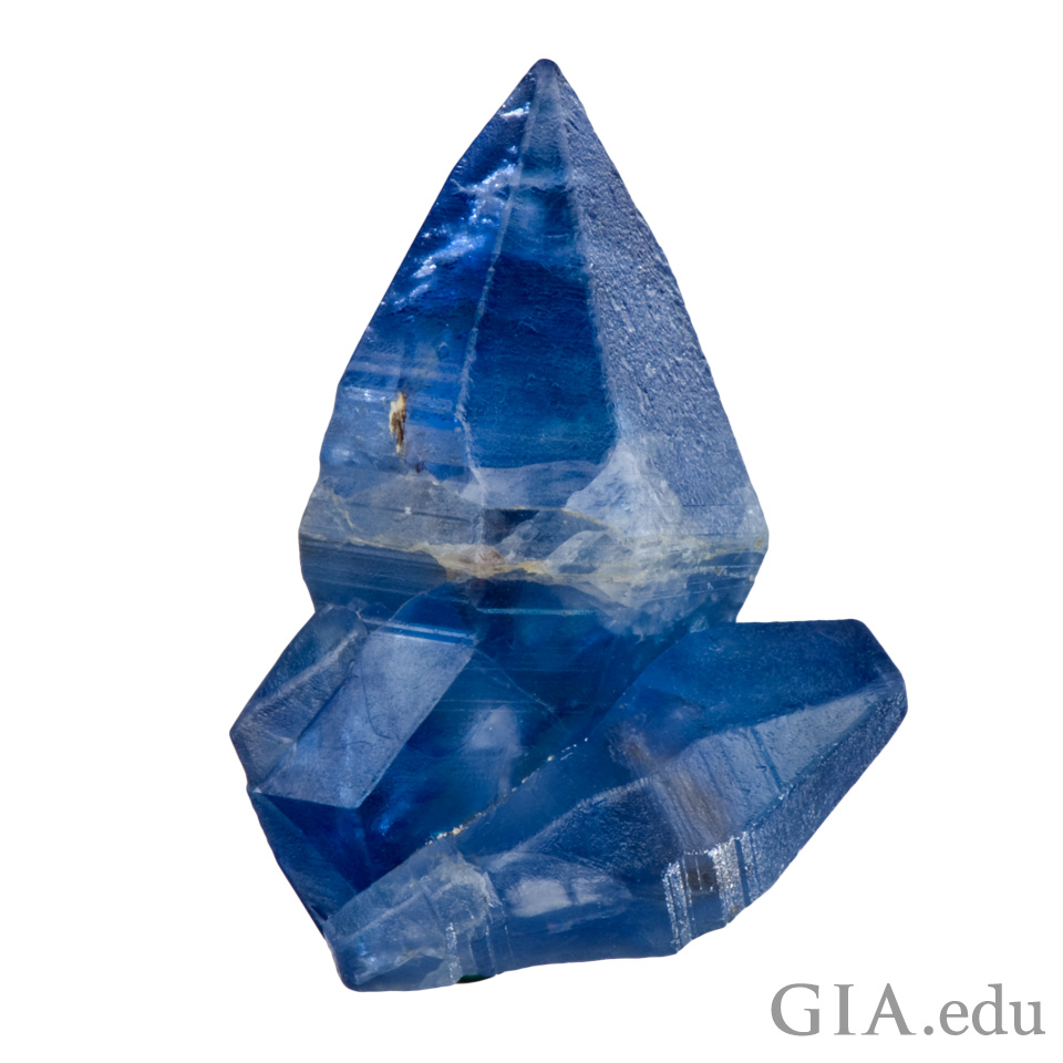 蓝宝石原石晶体