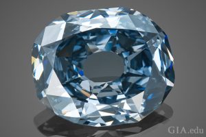 The 31.06 ct Wittelsbach-Graff diamond, recut from the historic Wittelsbach Blue