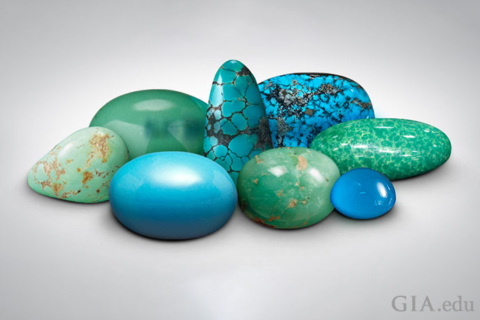 Whether opaque, semitranslucent or checkered with spiderwebs, turquoise enchants