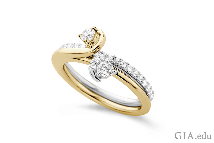 14k White Gold Women's Diamond Engagement Ring #103077 - Seattle Bellevue |  Joseph Jewelry