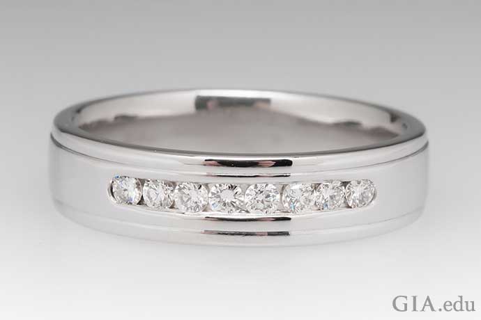 mens diamond wedding bands