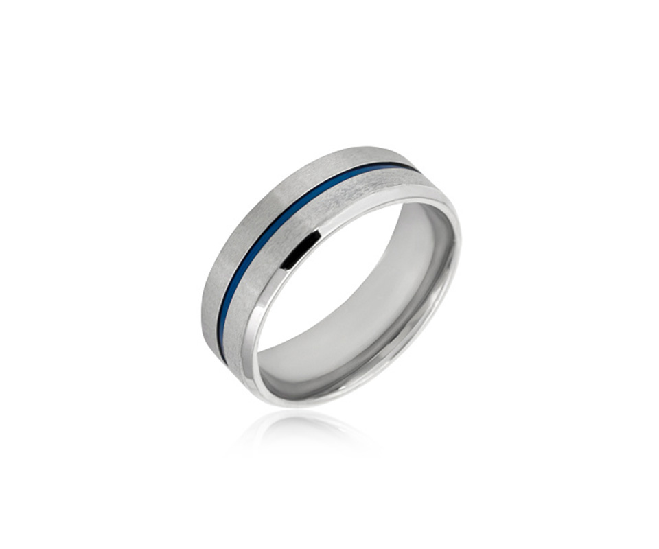 Tungsten wedding band